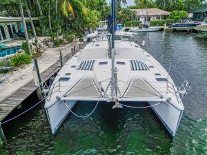 exterior, Privilege 435, catamaran for sale