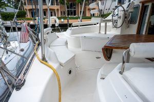 cockpit, Privilege 435, catamaran for sale