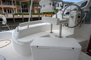 cockpit, Privilege 435, catamaran for sale