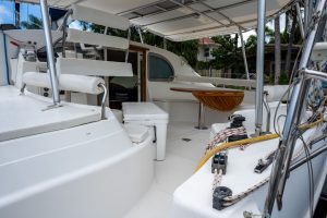 cockpit, Privilege 435, catamaran for sale
