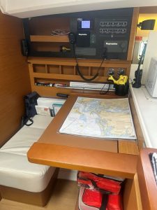 navigation station, Jeanneau, sailboat for sale