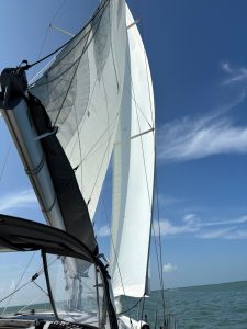 underway, Jeanneau, sailboat for sale