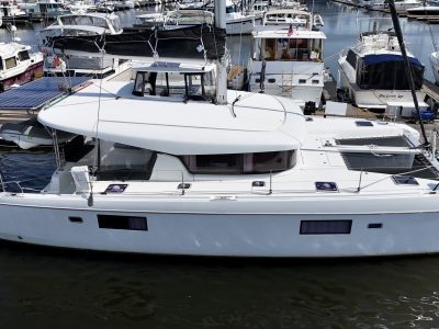 Aboard a 2019 Lagoon 42 Owner’s Version in Baltimore