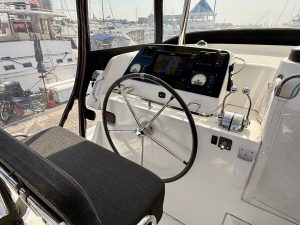 helm, Lagoon 42, catamaran for sale