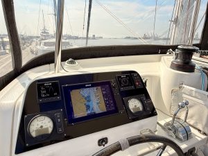 helm, Lagoon 42, catamaran for sale