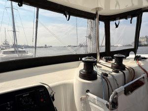 helm, Lagoon 42, catamaran for sale