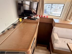 navigation station, Lagoon 42, catamaran for sale
