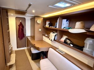 navigation station, Lagoon 42, catamaran for sale