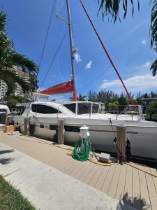 exterior, Leopard 48, catamaran for sale