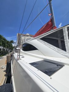 deck, Leopard 48, catamaran for sale