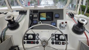 helm, Leopard 48, catamaran for sale