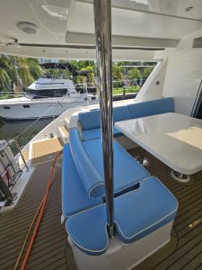 cockpit, Leopard 48, catamaran for sale