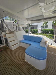 cockpit, Leopard 48, catamaran for sale