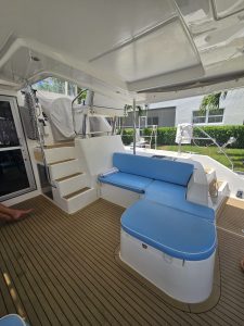 cockpit, Leopard 48, catamaran for sale