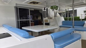 cockpit, Leopard 48, catamaran for sale