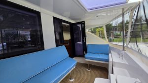 cockpit, Leopard 48, catamaran for sale