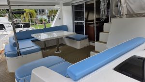 cockpit, Leopard 48, catamaran for sale
