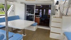 deck, Leopard 48, catamaran for sale