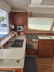 interior, Leopard 48, catamaran for sale