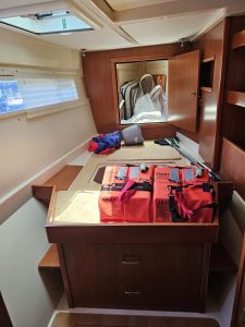 bed, Leopard 48, catamaran for sale