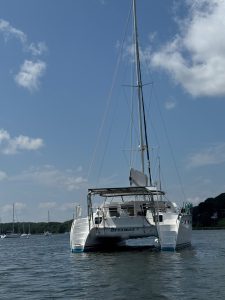 exterior, PDQ 42 Antares, catamaran for sale