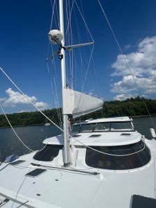 deck, PDQ 42 Antares, catamaran for sale