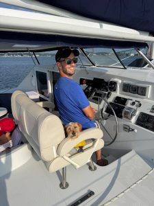 helm, PDQ 42 Antares, catamaran for sale