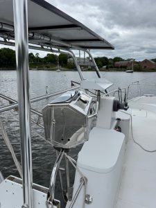 deck, PDQ 42 Antares, catamaran for sale