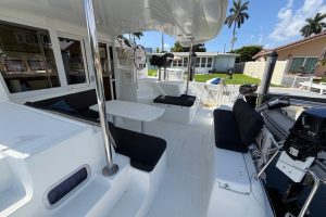 cockpit, Lagoon 40, catamaran for sale