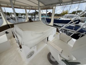 cockpit, Southern Cross, trawler for sale