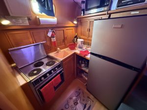 interior, Southern Cross, trawler for sale