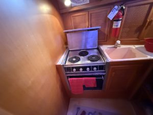 interior, Southern Cross, trawler for sale