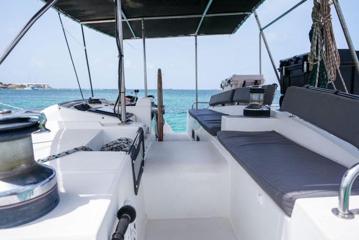 cockpit, Lagoon 500, catamaran for sale
