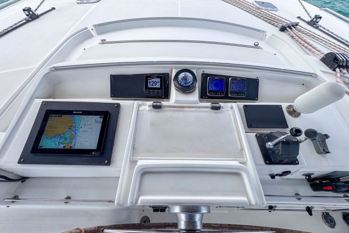 helm, Lagoon 500, catamaran for sale