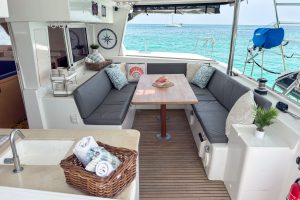 cockpit, Lagoon 500, catamaran for sale