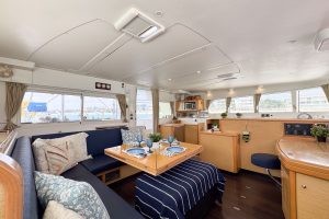 salon, Lagoon 500, catamaran for sale