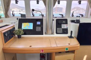 navigation station, Lagoon 500, catamaran for sale