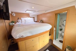 bed, Lagoon 500, catamaran for sale