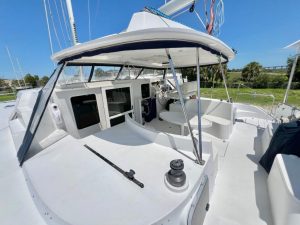 deck, PDQ 42 Antares, catamaran for sale