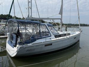 exterior, Beneteau 41 Oceanis, sailboat for sale