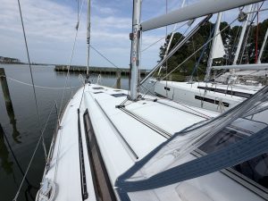deck, Beneteau 41 Oceanis, sailboat for sale