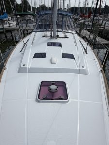 deck, Beneteau 41 Oceanis, sailboat for sale