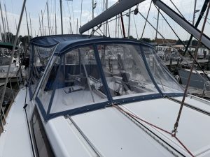 cockpit, Beneteau 41 Oceanis, sailboat for sale