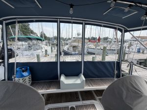 cockpit, Beneteau 41 Oceanis, sailboat for sale