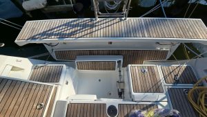 cockpit, Beneteau 41 Oceanis, sailboat for sale