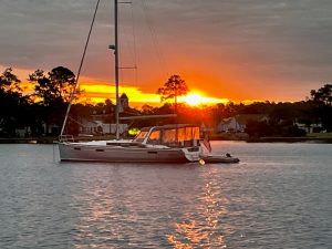 exterior, Beneteau 41 Oceanis, sailboat for sale