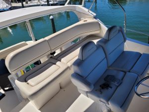 cockpit, Silverton, trawler for sale
