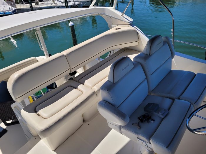 cockpit, Silverton, trawler for sale
