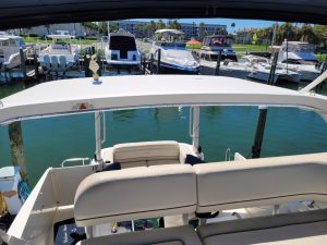 cockpit, Silverton, trawler for sale