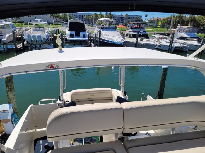 cockpit, Silverton, trawler for sale